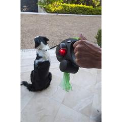 Flexi Retractable Safety Leashes W/LED Lighting System For Dogs