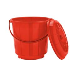 Royalford Plastic Bucket W/Lid (7 L)