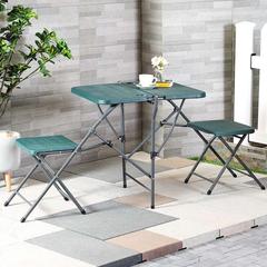 Danube Home Steel Picnic Folding Table (64 x 11.5 x 105 cm)