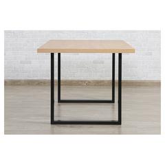 Pan Emirates Fernando Panel Board & Metal 6-Seater Dining Table (161 x 90 x 75 cm)