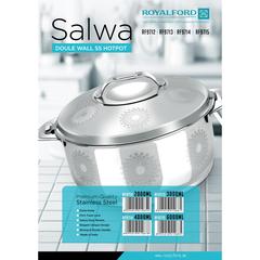 Royalford Salwa Double Wall Stainless Steel Hot Pot (3 L)
