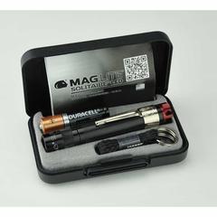 Maglite Solitaire Spectrum Series 1-Cell AAA Red LED Flashlight Presentation Box, J3ASW2