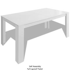 vidaXL Dining Table 140x80x75 cm White