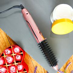 Olsenmark 2-In-1 Hair Straightener W/Brush, OMH4006