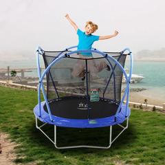 Active Fun 12" Trampoline W/Enclosure, Weather Cover & Ladder