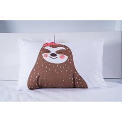 Sleepy Bear Pillowcase (50 x 75 cm, Brown)