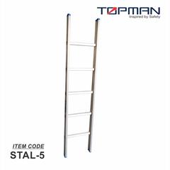 Topman Aluminum Straight 5-Step Ladder, STAL-5 (180 x 40 x 174 cm)