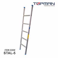 Topman Aluminum Straight 5-Step Ladder, STAL-5 (180 x 40 x 174 cm)