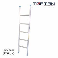 Topman Aluminum Straight 5-Step Ladder, STAL-5 (180 x 40 x 174 cm)