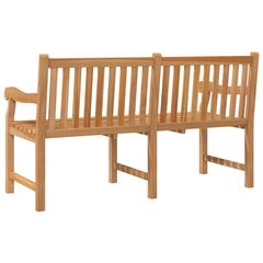 2-Seater Teak Wood Garden Bench vidaXL