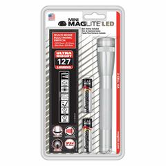 Maglite Mini Multi-Mode 2-Cell AA Flashlight, SP2210HY (Silver, 127 Lumen)