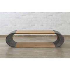 طاولة تلفزيون خشب ألواح بانل دوناتو حول الإمارات