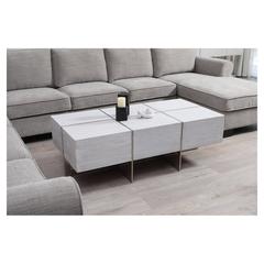 Pan Emirates Spoleta Wood & Metal Coffee Table (141 x 70 x 46 cm)