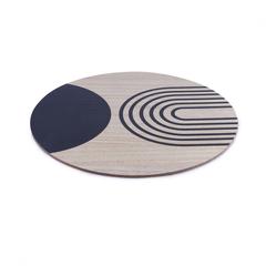 Pan Emirates Nadir Wooden Placemat (38 cm, Natural)