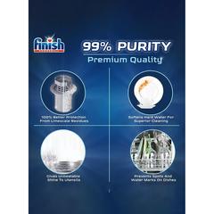 Finish Dishwasher Cleaner Salt (2 kg, Pack of 2)