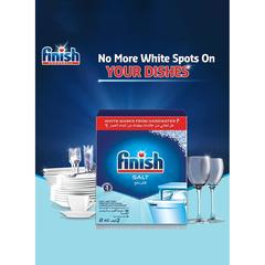 ملح تنظيف غسالة الصحون والأطباق فنش (2 كيلوجرام، قطعتين)