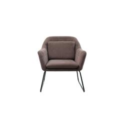 Pan Emirates Fairness Fabric & Metal Accent Chair (72 x 73 x 81 cm)