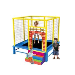 Myts Flipout Bounce Kids Outdoor Trampoline W/Extra Safety