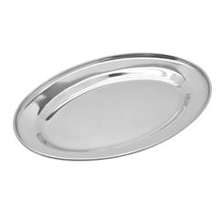 Raj Stainless Steel Oval Tray (20 cm)