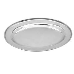 Raj Stainless Steel Oval Tray (20 cm)