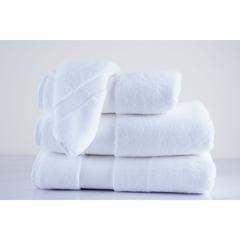 PAN Emirates Tiffany Zero Twist Cotton Bath Sheet (90 x 150 cm, White)