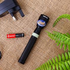 Geepas Rechargeable LED Flashlight, GFL51028