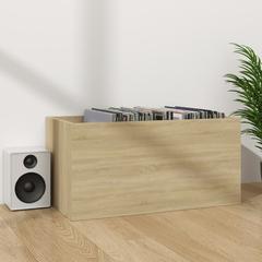 vidaXL Engineered Wood Vinyl Storage Box (71 x 34 x 36 cm, Sonoma Oak)