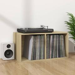 vidaXL Engineered Wood Vinyl Storage Box (71 x 34 x 36 cm, Sonoma Oak)