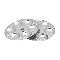 Raj 2-Tier Steel Idli Cooker (25 x 24 cm)