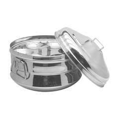 Raj 2-Tier Steel Idli Cooker (25 x 24 cm)