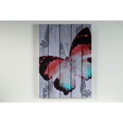 PAN Emirates Butterfly Printed Canvas Wall Art (50 x 70 cm, Multicolor)