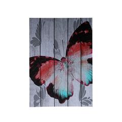 PAN Emirates Butterfly Printed Canvas Wall Art (50 x 70 cm, Multicolor)