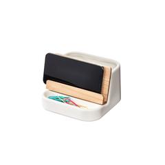 iDesign Eco Office Ceramic Tablet Stand (White)