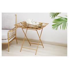 PAN Emirates Teana Metal Foldable End Table (67 x 46 x 65 cm)