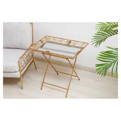 PAN Emirates Teana Metal Foldable End Table (67 x 46 x 65 cm)