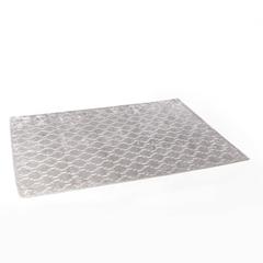 Tigris Handloom Viscose Rug (160 x 230 cm, Silver)
