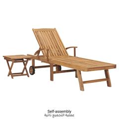 Teak lounger deals chairs