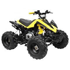 Myts Quad ATV Bike W/Reverse For Kids (125  cc, Yellow)