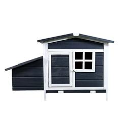 Danube Home Wooden Chicken Coop, Xpt008 (110 x 63 x 72.5 cm)
