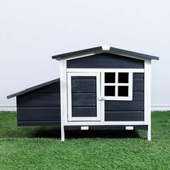 Danube Home Wooden Chicken Coop, Xpt008 (110 x 63 x 72.5 cm)