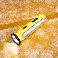 Geepas Rechargeable LED Torch W/Emergency Lantern, GFL4663 (8 W)