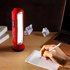 Geepas Rechargeable LED Torch W/Emergency Lantern, GFL4663 (8 W)