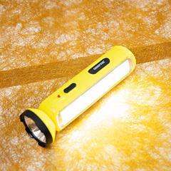 Geepas Rechargeable LED Torch W/Emergency Lantern, GFL4663 (8 W)