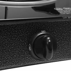 Geepas Built-In 2-Burner Gas Hob, GK4280 (67 x 36 x 12 cm)