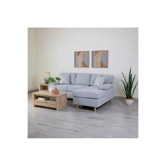 Expo 3-Seater Fabric Sectional Sofa Pan Emirates