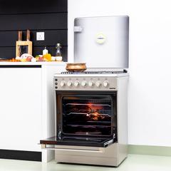 Geepas Freestanding 4-Burner Gas Cooking Range, GCR6059 (60 x 60 cm)