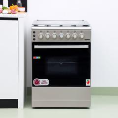 Geepas Freestanding 4-Burner Gas Cooking Range, GCR6059 (60 x 60 cm)