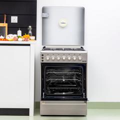 Geepas Freestanding 4-Burner Gas Cooking Range, GCR6059 (60 x 60 cm)