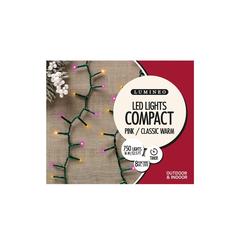 Kaemingk Lumineo LED 750 Bulbs Compact String Lights (Multicolour)