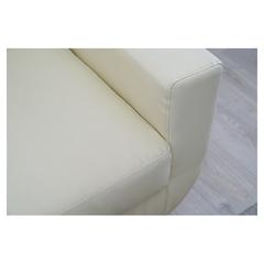 Portman Single-Seater PU & Wood Sofa Pan Emirates